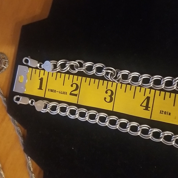 New Sterling silver necklace and Bracelet - Picture 8 of 10